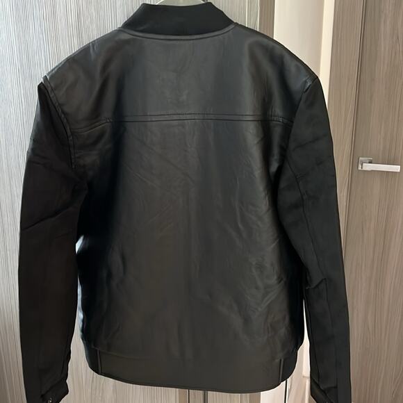 NWT F - COLLECTION leather and suede women's jacket ITALY EU L - Picture 9 of 10